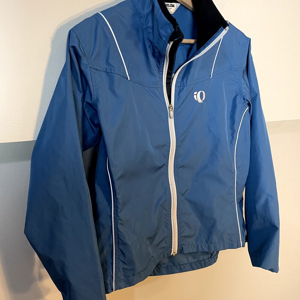 NWOT Pearl Izumi Women's Cycling Jacket Windbreaker Blue Bike Jacket Size Medium - Picture 5 of 16